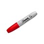 Sharpie Permanent Markers, Chisel Tip, Red, 12/Pack (38202)~#|#~sp102582585_sc7