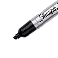 Sharpie King Size Permanent Marker, Chisel Tip, Black, Dozen (15001A)