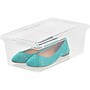 Iris 6 Qt. Snap Lid Storage Box, Clear (200401)~#|#~sp102583297_sc7