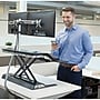 Fellowes Lotus 33" Standing Desk Converter, Black (0007901)~#|#~sp102662671_sc7