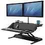 Fellowes Lotus 33" Standing Desk Converter, Black (0007901)~#|#~sp102662672_sc7
