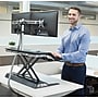 Fellowes Lotus 33" Standing Desk Converter, Black (0007901)~#|#~sp102662678_sc7