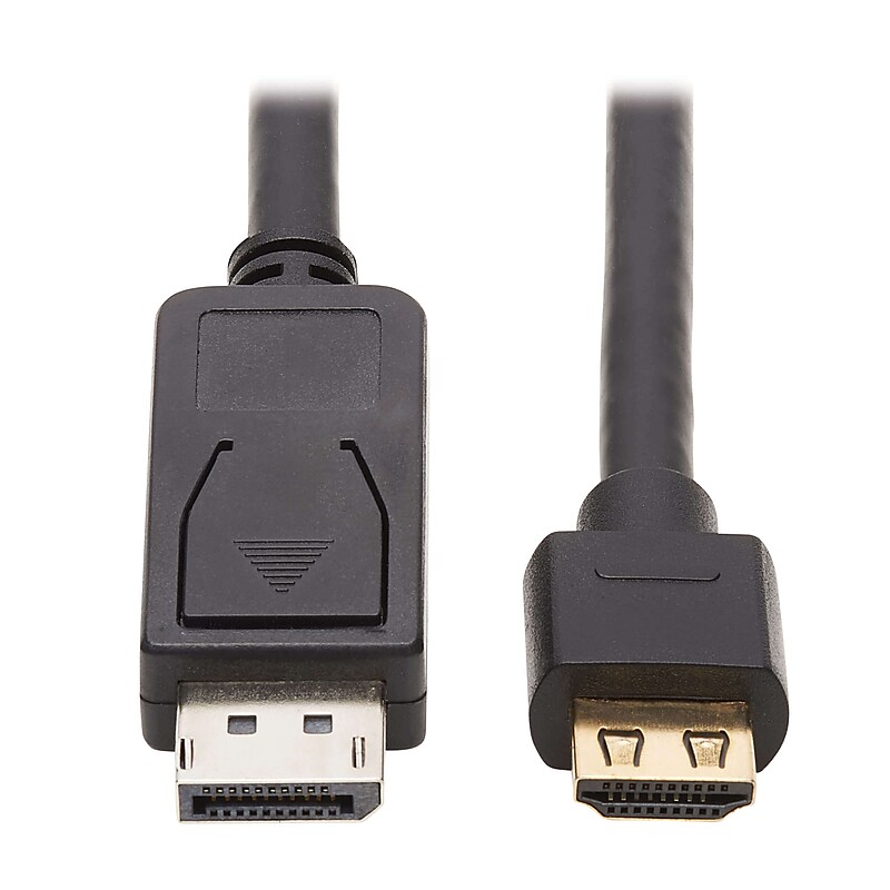 Tripp Lite P582-015 15' DisplayPort/HDMI Audio/Video Cable, Black image 1