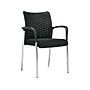 Offices To Go Capra Plastic Back Fabric Guest Chair, Black, 2/Carton (OTG11740B)~#|#~sp102930600_sc7