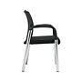Offices To Go Capra Plastic Back Fabric Guest Chair, Black, 2/Carton (OTG11740B)~#|#~sp102930601_sc7