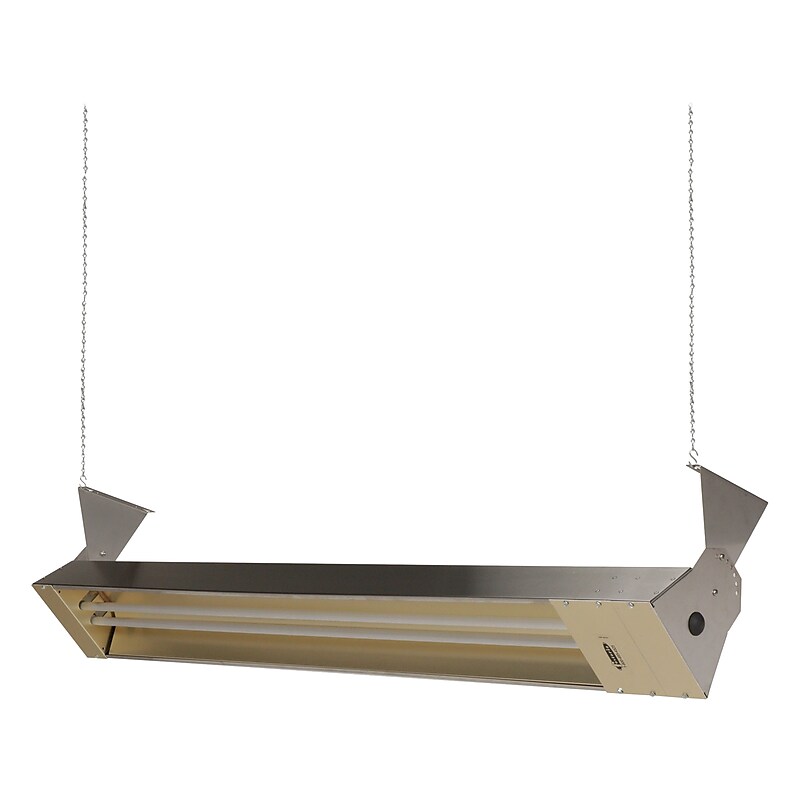 TPI Corporation OCH2 Series 4000-Watt Electric Heater, Stainless Steel (04916202) image 1