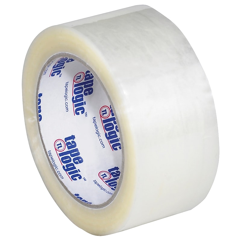Tape Logic #800 Economy Heavy Duty Packing Tape, 2" x 110 yds., Clear, 6/Carton (T9028006PK) image 1