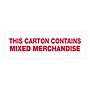 Tape Logic™ 2" x 55 yds. Pre Printed "Mixed Merchandise" Carton Sealing Tape, 6/Pack~#|#~sp102934037_sc7