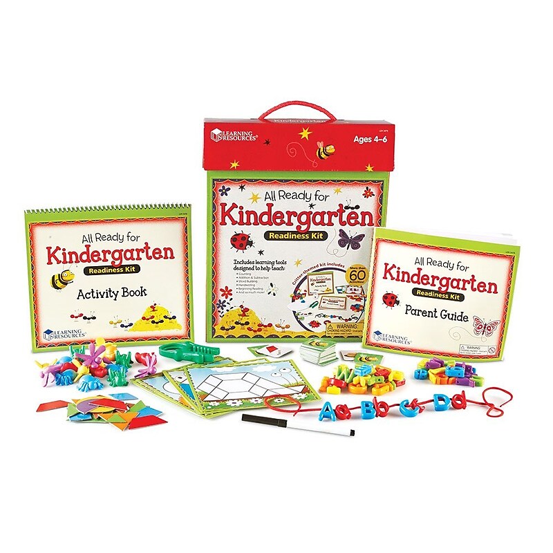 Learning Resources All Ready For Kindergarten Readiness Kit (LER3478) image 1