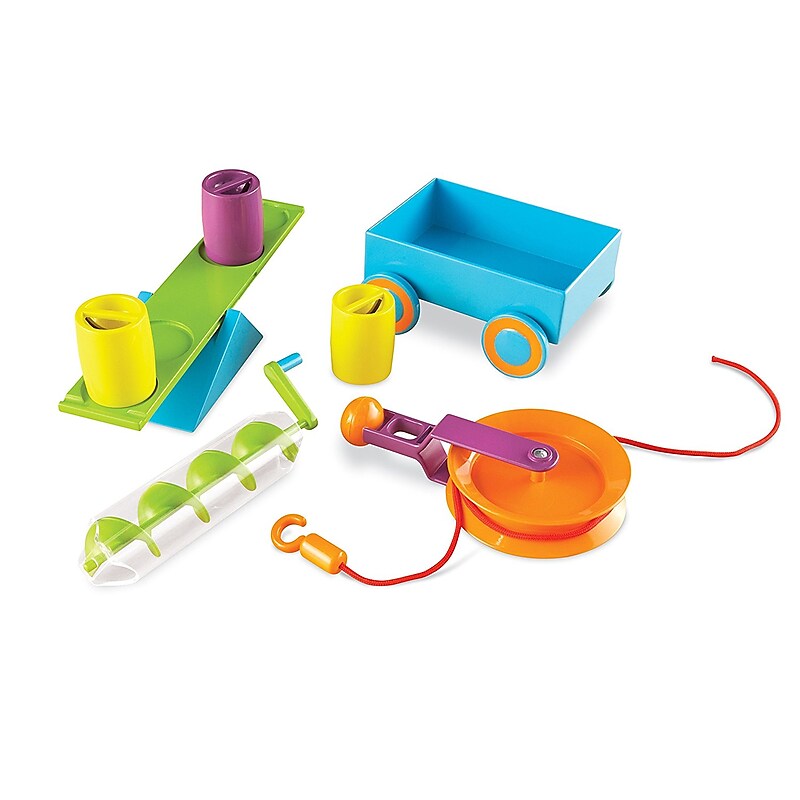 Learning Resources Learning Essentials STEM Simple Machines Activity Set (LER2824) image 1