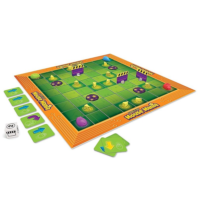 Learning Resources Code & Go Mouse Mania Board Game (LER2863) image 1