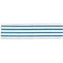 Rubbermaid HYGEN Microfiber Cleaning Pads, 4.75", x 19", White/Blue, 150 Pads/Pack (2134282)~#|#~sp103015753_sc7