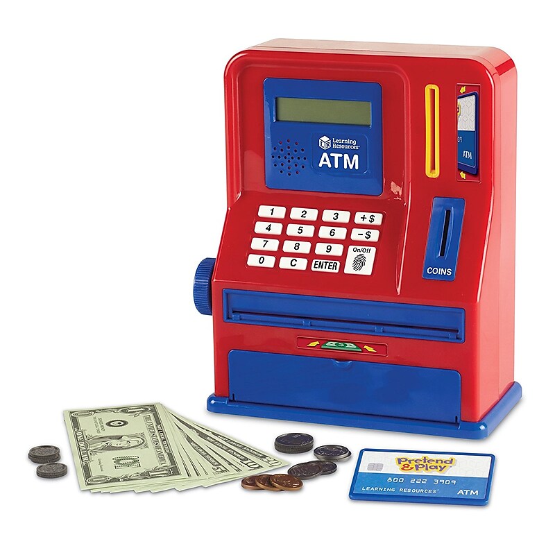 Pretend and Play Teaching ATM Bank (LER2625) image 1