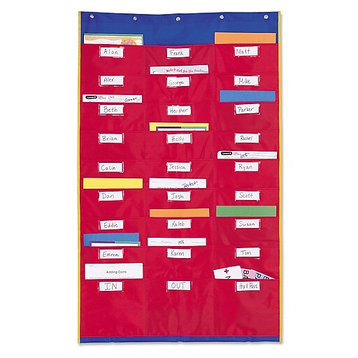 Learning Resources Pocket Charts, 45" x 28.25" Organization Station