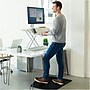 Fellowes ActiveFusion Standard Floor Wellness Mat, 36" x 24", Black (8707102)~#|#~sp103106039_sc7
