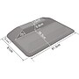 Fellowes ActiveFusion Standard Floor Wellness Mat, 36" x 24", Black (8707102)~#|#~sp103106040_sc7