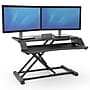 Fellowes Corsivo 32"W Manual Adjustable Standing Desk Converter, Black (8091001)~#|#~sp103270389_sc7