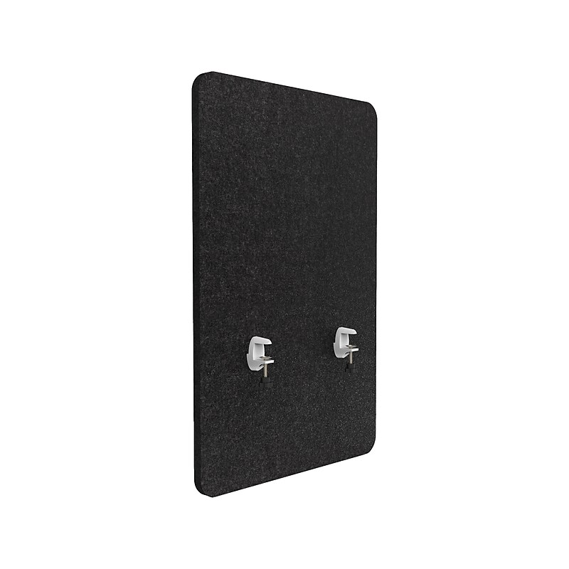 Lumeah Clamp Mount Modesty Panel, 36"H x 23.5"W Ash Polyester (LU.DM.24.36.1.A) image 1