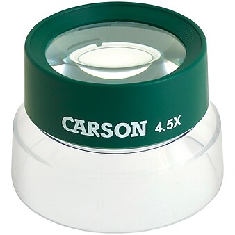 Carson Optical BugLoupe 4.5x Stand Magnifier, (HU-55)