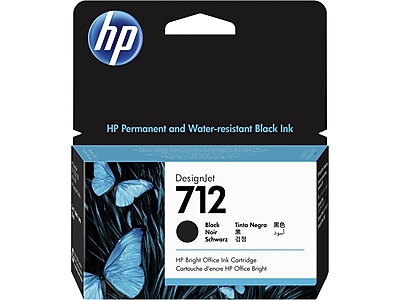 HP 712 Black Standard Yield Ink Cartridge, Prints Up to 100 Pages (3ED70A) Sansujyuku sansujyuku.com