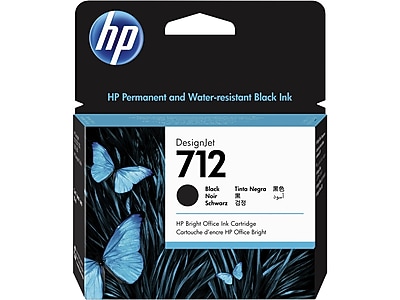 HP 712 Black Standard Yield Ink Cartridge, Prints Up to 450 Pages (3ED71A) Sansujyuku sansujyuku.com