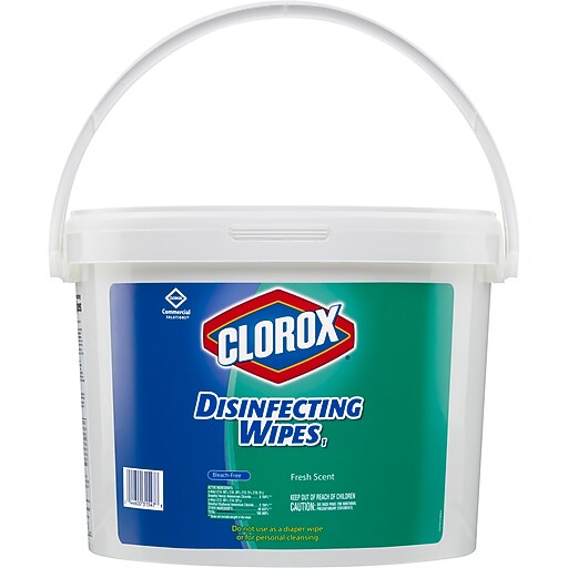 Clorox® Disinfecting Wipes, Fresh Scent, 700 Wipes/Bucket at Staples