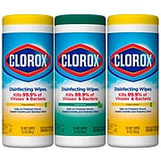 Clorox Disinfecting Wipes Value Pack, 35 Wipes Per Canister
