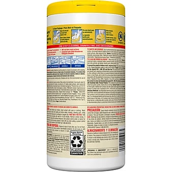 CloroxPro™ Clorox® Disinfecting Wipes, Lemon Fresh, 75 Count (15948)