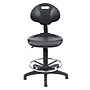 National Public Seating Kangaroo Stool 6700 Series Polyurethane Drafting Chair, Black (6722HB)~#|#~sp103783999_sc7