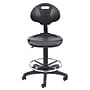 National Public Seating Kangaroo Stool 6700 Series Polyurethane Drafting Chair, Black (6722HB)~#|#~sp103784000_sc7