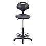 National Public Seating Kangaroo Stool 6700 Series Polyurethane Drafting Chair, Black (6722HB)~#|#~sp103784004_sc7