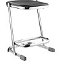 National Public Seating 22" 6600 Series Blow Molded Polypropylene Z-Stool, Black, 3/Pack (6622/3)~#|#~sp103784100_sc7