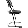 National Public Seating 18" 6600 Series Blow Molded Polypropylene Z-Stool with Backrest, Black, 3/Pack (6618B/3)~#|#~sp103784263_sc7