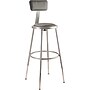 National Public Seating Vinyl Computer and Desk Stool, Gray (6424HB1)~#|#~sp103784732_sc7