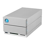LaCie 2big Dock 16TB, External Hard Drive, Silver (STGB32000400)