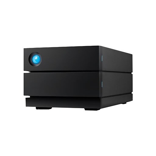 LaCie 2big RAID 8TB, External Hard Drive, Black (STHJ16000800)