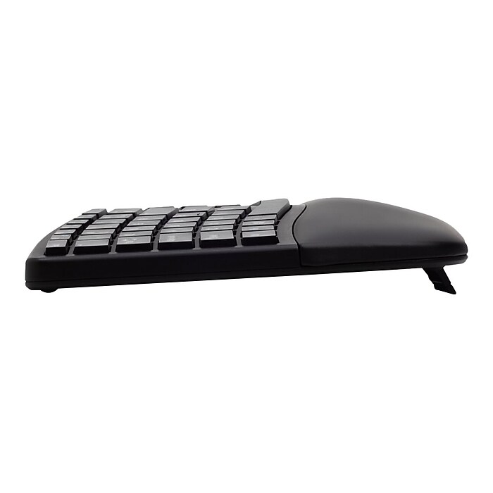 Kensington Pro Fit Ergo Wireless Keyboard, Black (K75401US) | Staples