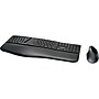 Kensington Pro Fit Wireless Ergonomic Keyboard and Optical Mouse Combo, Black (K75406US)~#|#~sp103902681_sc7