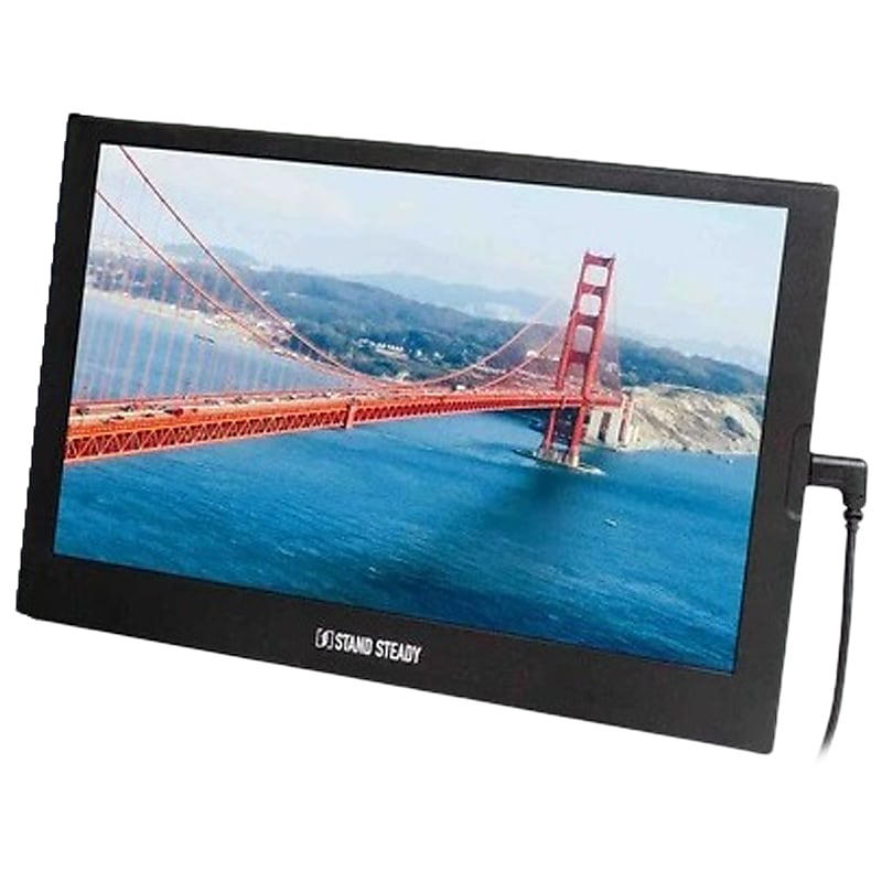 SideTrak Portable ST12BK 12.5" LCD Monitor, Black image 1