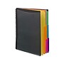 Smead Poly Project Letter Size Solid Cover Presentation Book, Gray/Bright Colors (89207)~#|#~sp103902939_sc7
