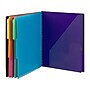 Smead Poly Project Letter Size Solid Cover Presentation Book, Gray/Bright Colors (89207)~#|#~sp103902941_sc7