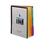 Smead Poly Project Letter Size Solid Cover Presentation Book, Gray/Bright Colors (89207)~#|#~sp103902942_sc7