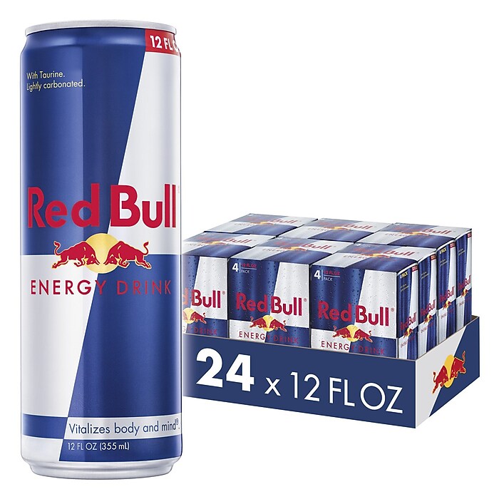 Red Bull Original Energy Drink, 12 oz., 24/Pack (91747) | Staples
