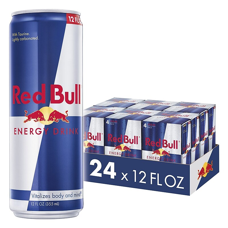 Red Bull Original Energy Drink, 12 oz., 24/Pack (91747) image 1