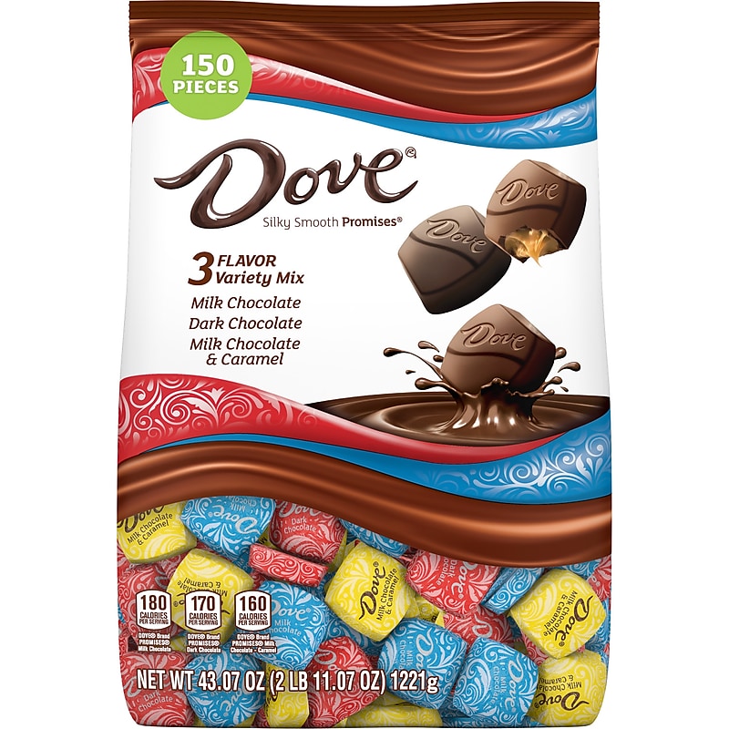 Dove Silky Smooth Promises Assorted Chocolate Pieces, 43.07 oz. (209-00380) image 1