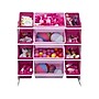 Delta Children Kids Toy Open Lid Storage Organizer with Bins, Bianca White/Light Pink/Dark Pink (TB83450GN-130)~#|#~sp104222164_sc7