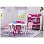 Delta Children Kids Toy Open Lid Storage Organizer with Bins, Bianca White/Light Pink/Dark Pink (TB83450GN-130)~#|#~sp104222166_sc7