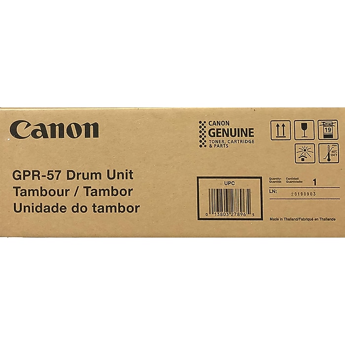 Canon GPR-57 Black Standard Yield Drum Unit (0475C003AA) | Staples