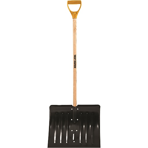 Jackson Professional Tools True Temper 18"W Snow Shovel with Wood