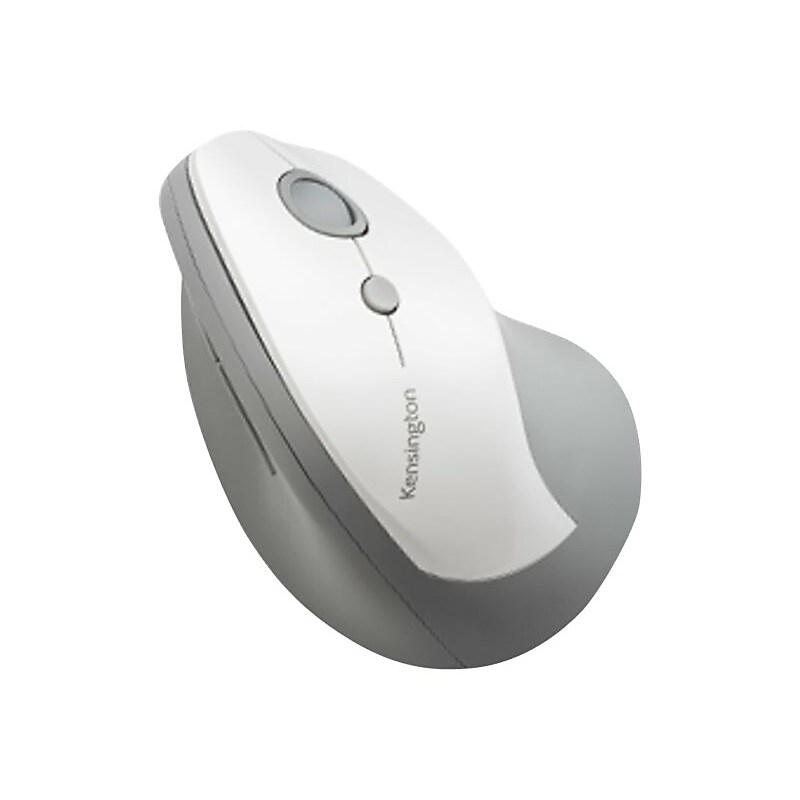 Kensington Pro Fit Wireless Ergonomic Vertical Optical Mouse, Gray (K75520WW) image 1